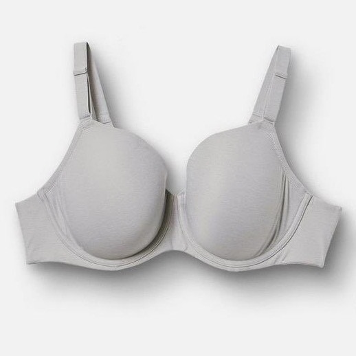 Nwt! Torrid 40dd Full Coverage Lightly Lined 360 Back Smoothing Bra Heather Gry